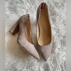 Tommy Hilfiger Women's Size 7 Taupe Abilene Pump Career Preowned